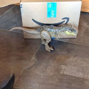 Mattel Jurassic World Dinosaur Dino Stomp 'n Escape Tyrannosaurus Rex No CAGE